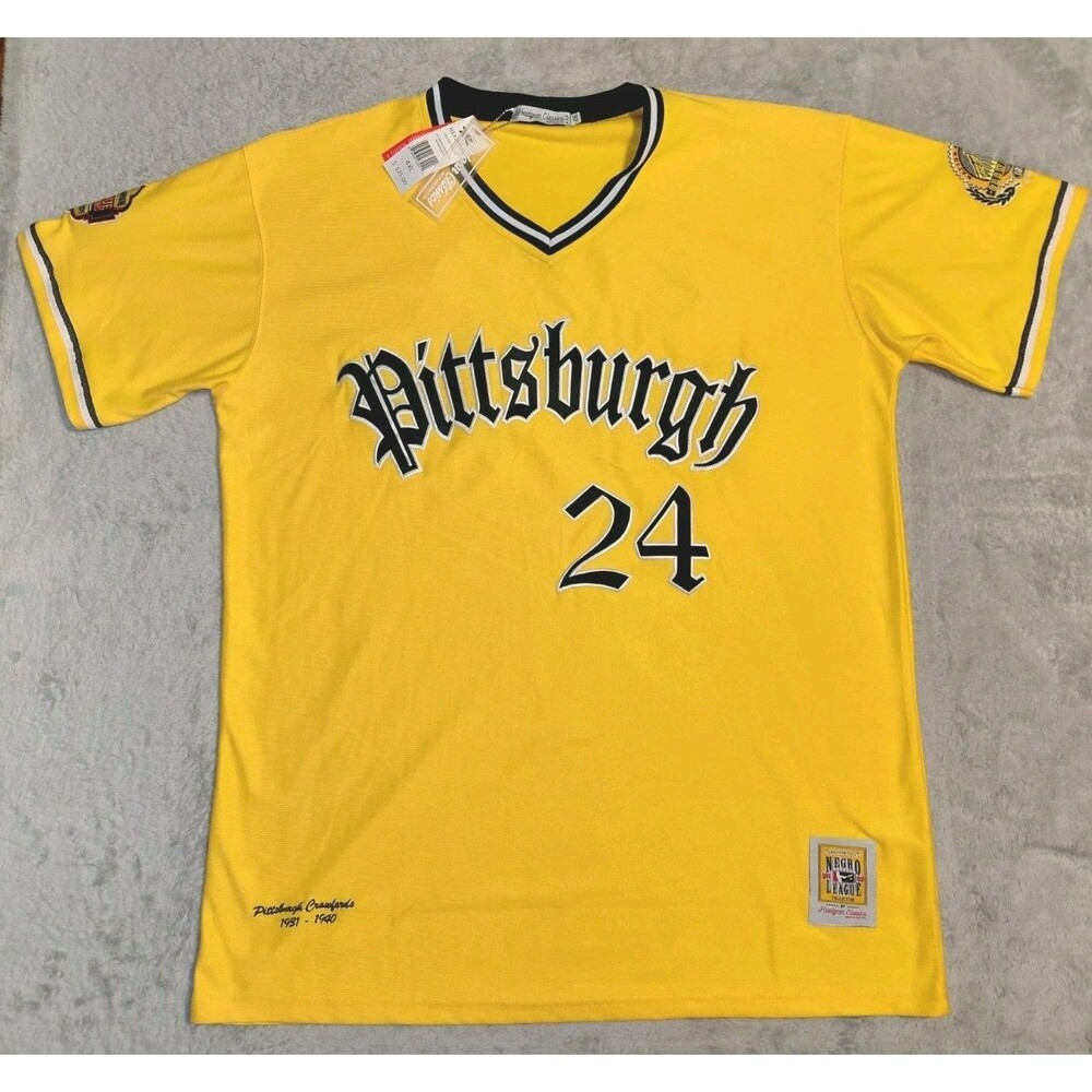 PITTSBURGH CRAWFORDS 4XL Negro League #24 Pullover Jersey Headgear Classics NWT